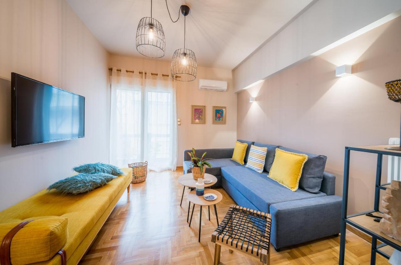Ferienwohnung Brand New Aprtm Touching Acropolis Athen Exterior foto