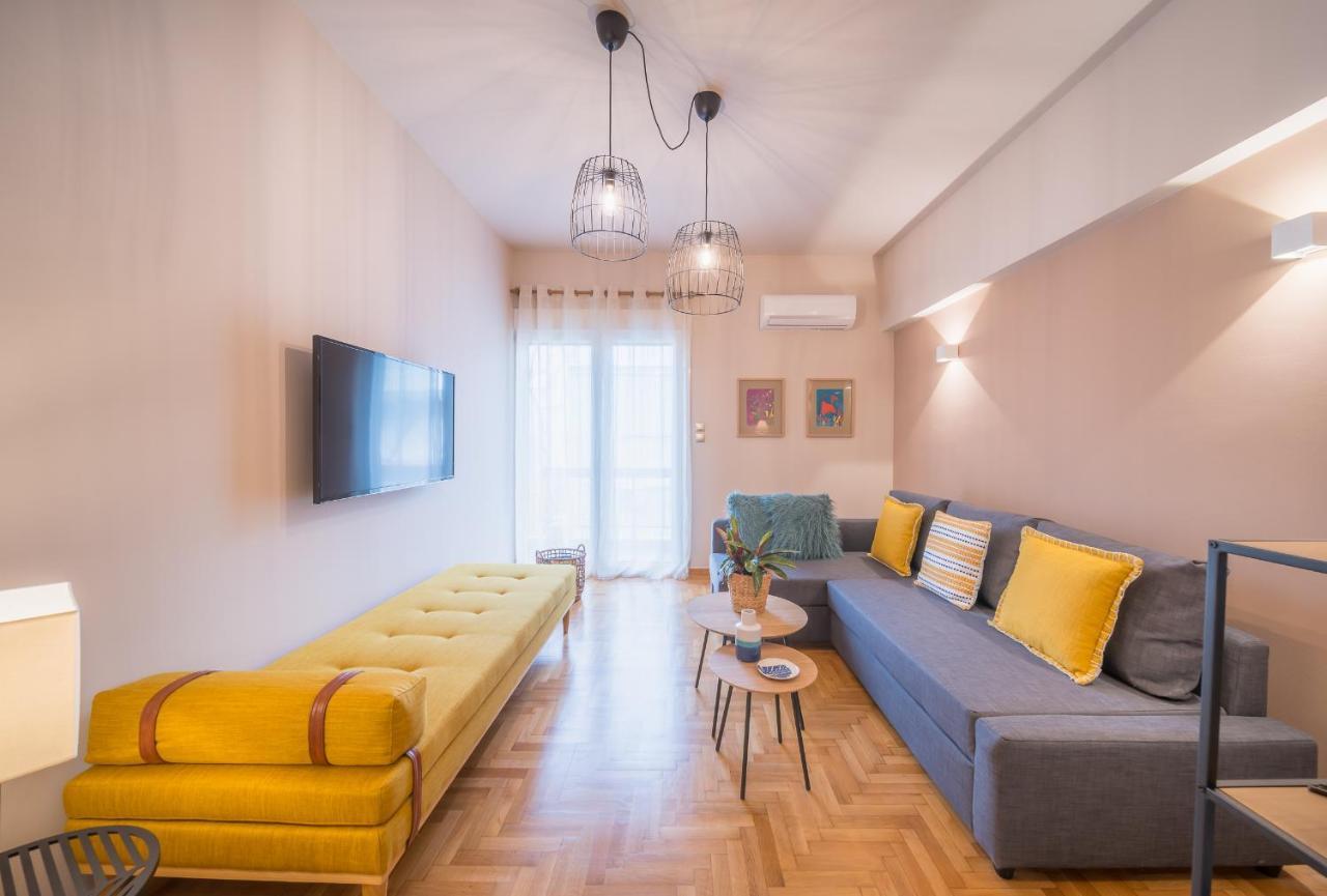 Ferienwohnung Brand New Aprtm Touching Acropolis Athen Exterior foto