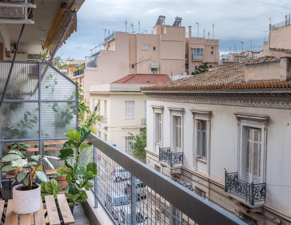 Ferienwohnung Brand New Aprtm Touching Acropolis Athen Exterior foto